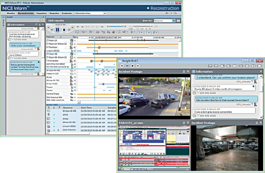 screenshots of the NICE software